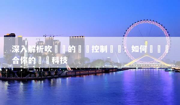 深入解析吹風機的風溫控制邏輯：如何選擇適合你的護髮科技